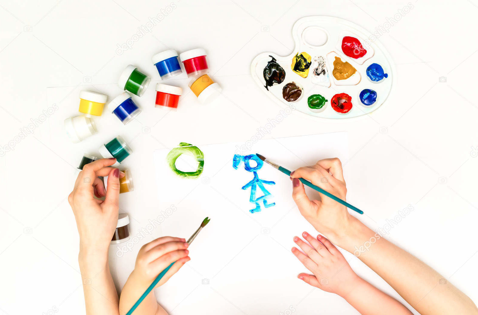 Atelier peinture en duo