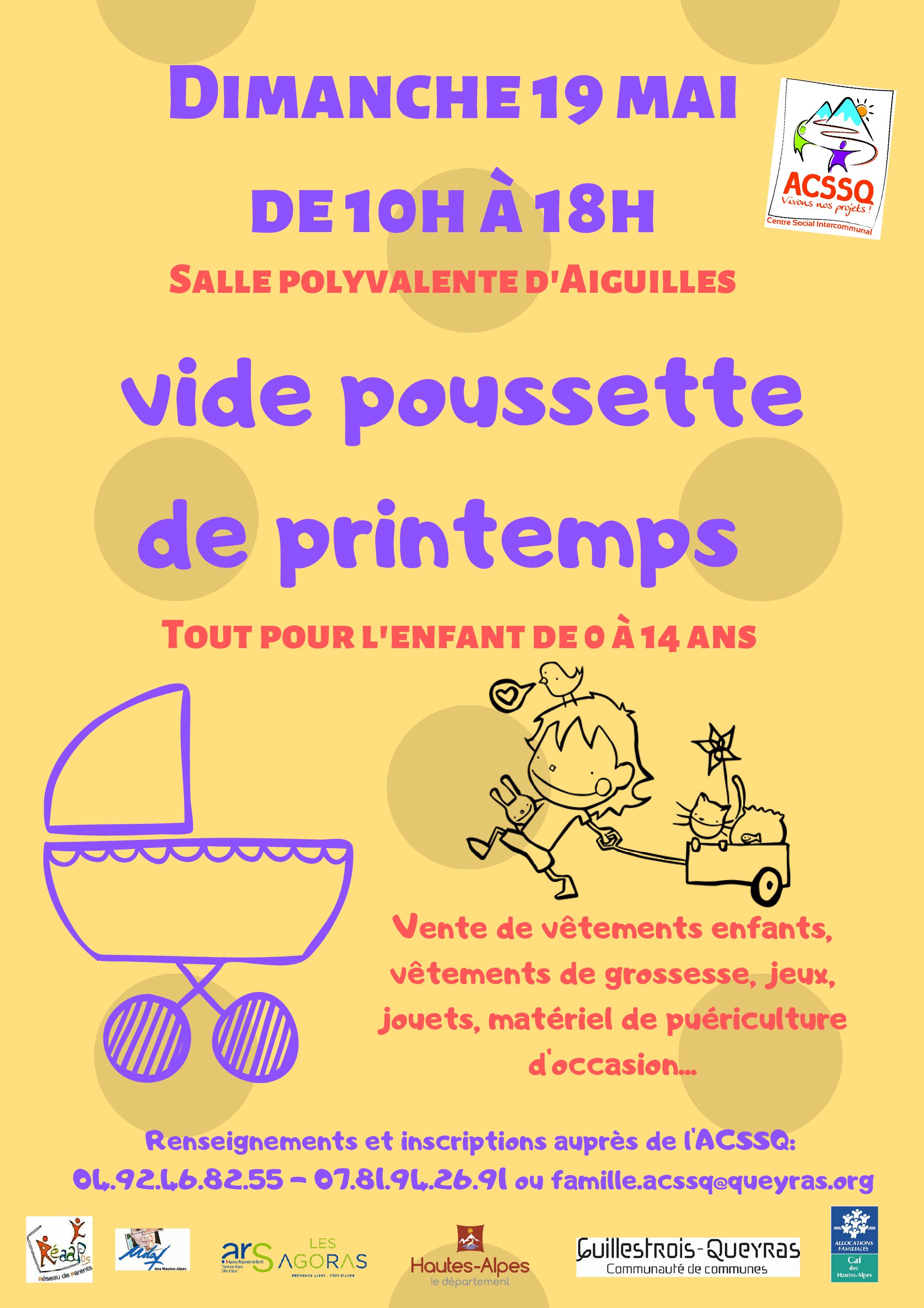 Vide Poussette Mai 2019