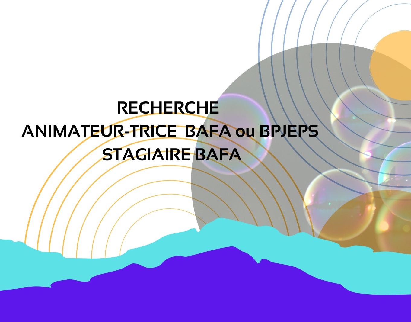 JOB D’ÉTÉ !!!