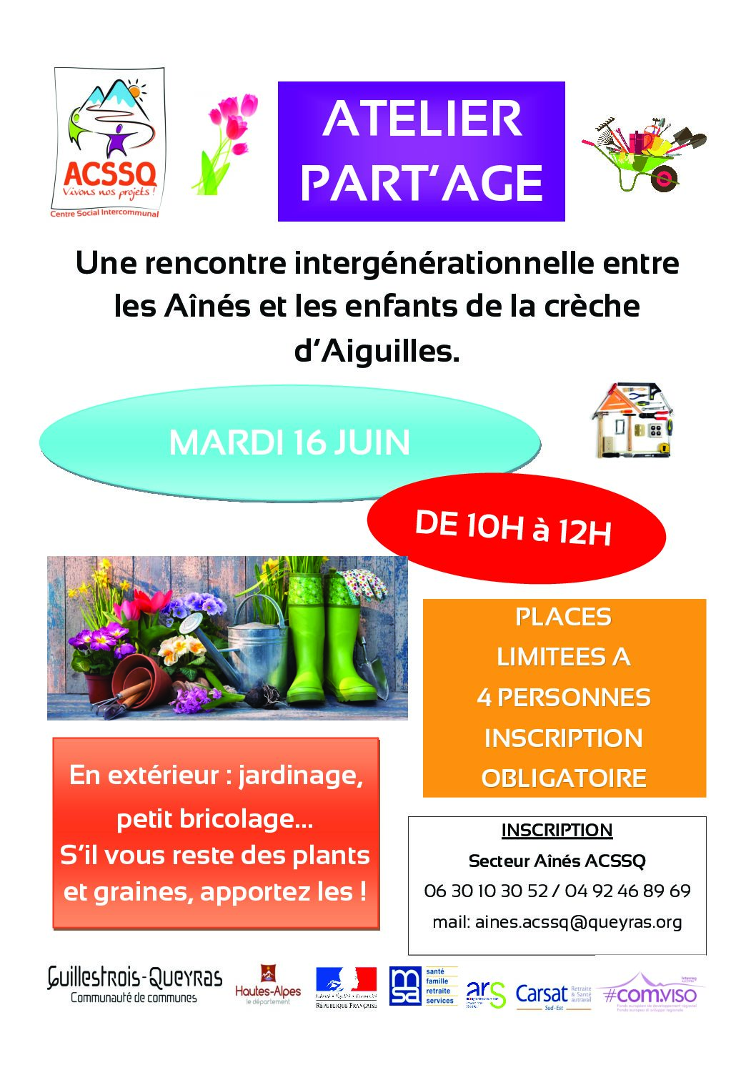 Atelier Part’âge – 16 juin 2020