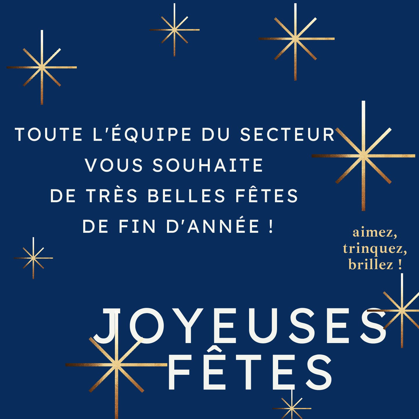 Joyeuses fêtes !
