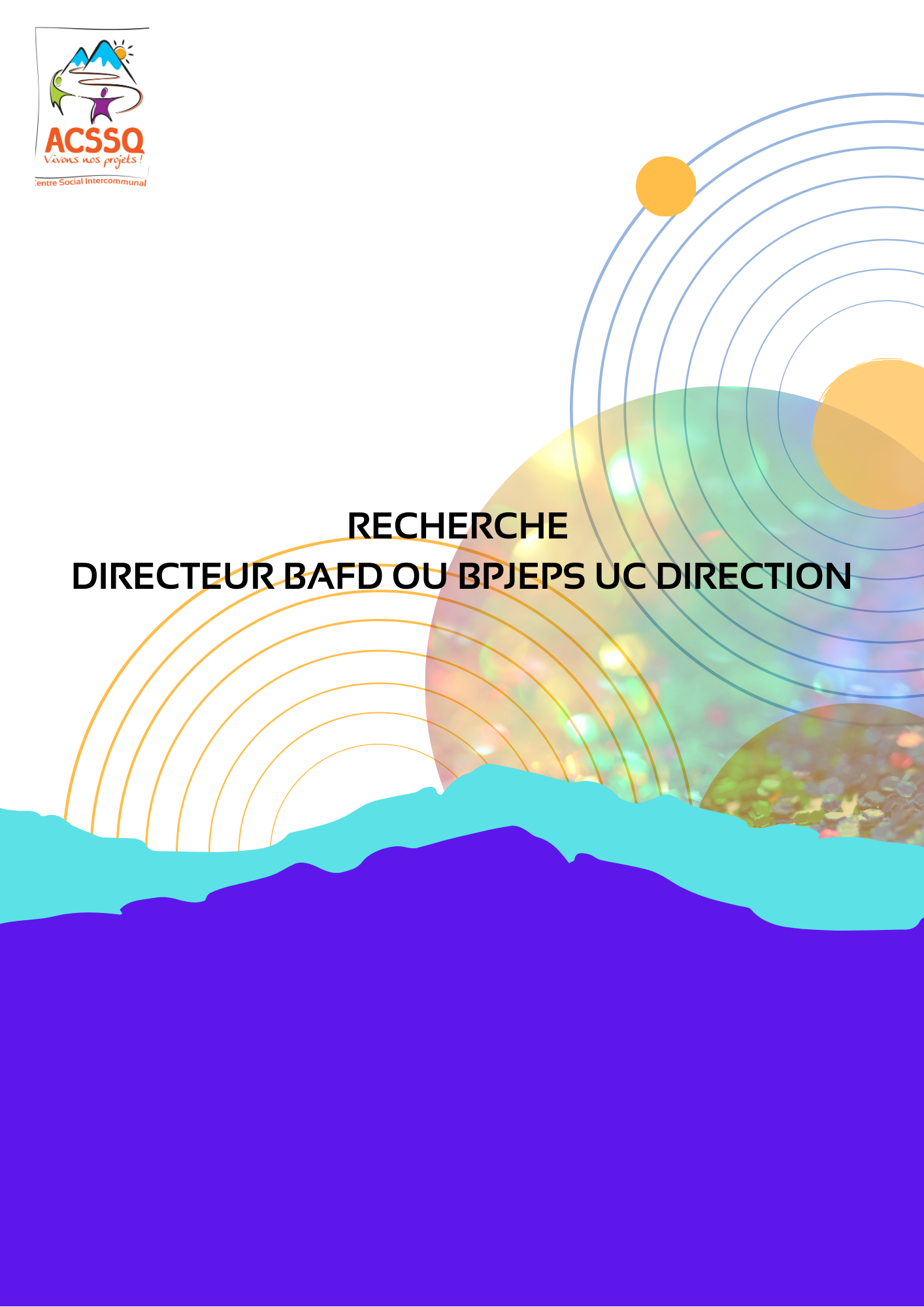 Appel à candidature poste de Directeur(trice) ACM alsh