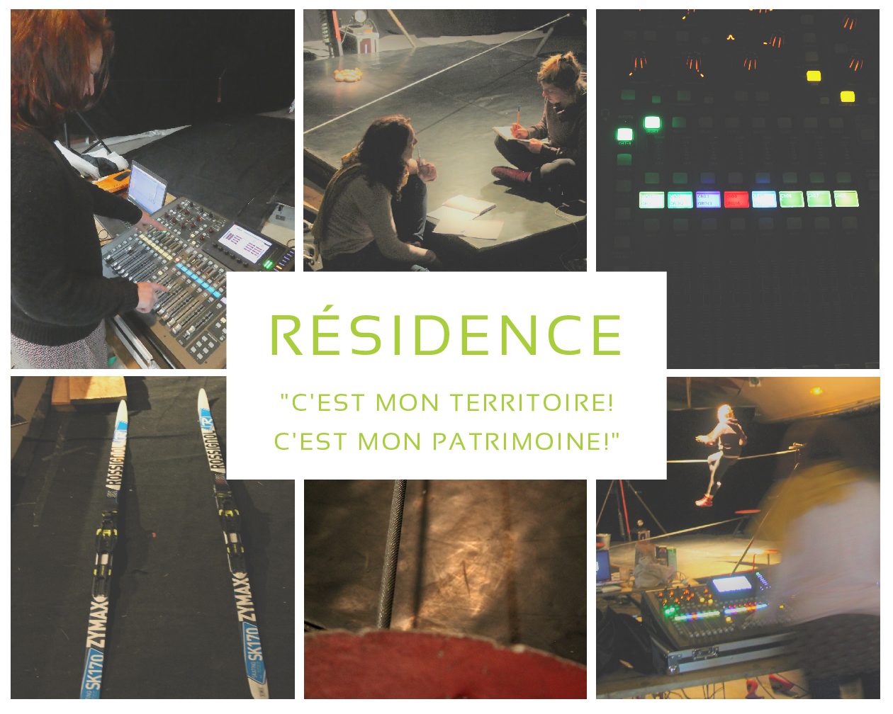 Résidence de création « C’est mon territoire ! C’est mon patrimoine ! »