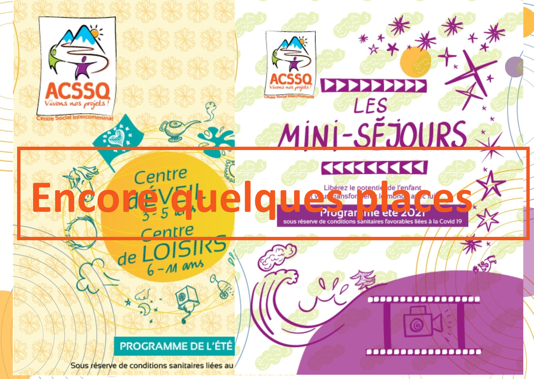 Voici les programmes de l’été 2021 !!!