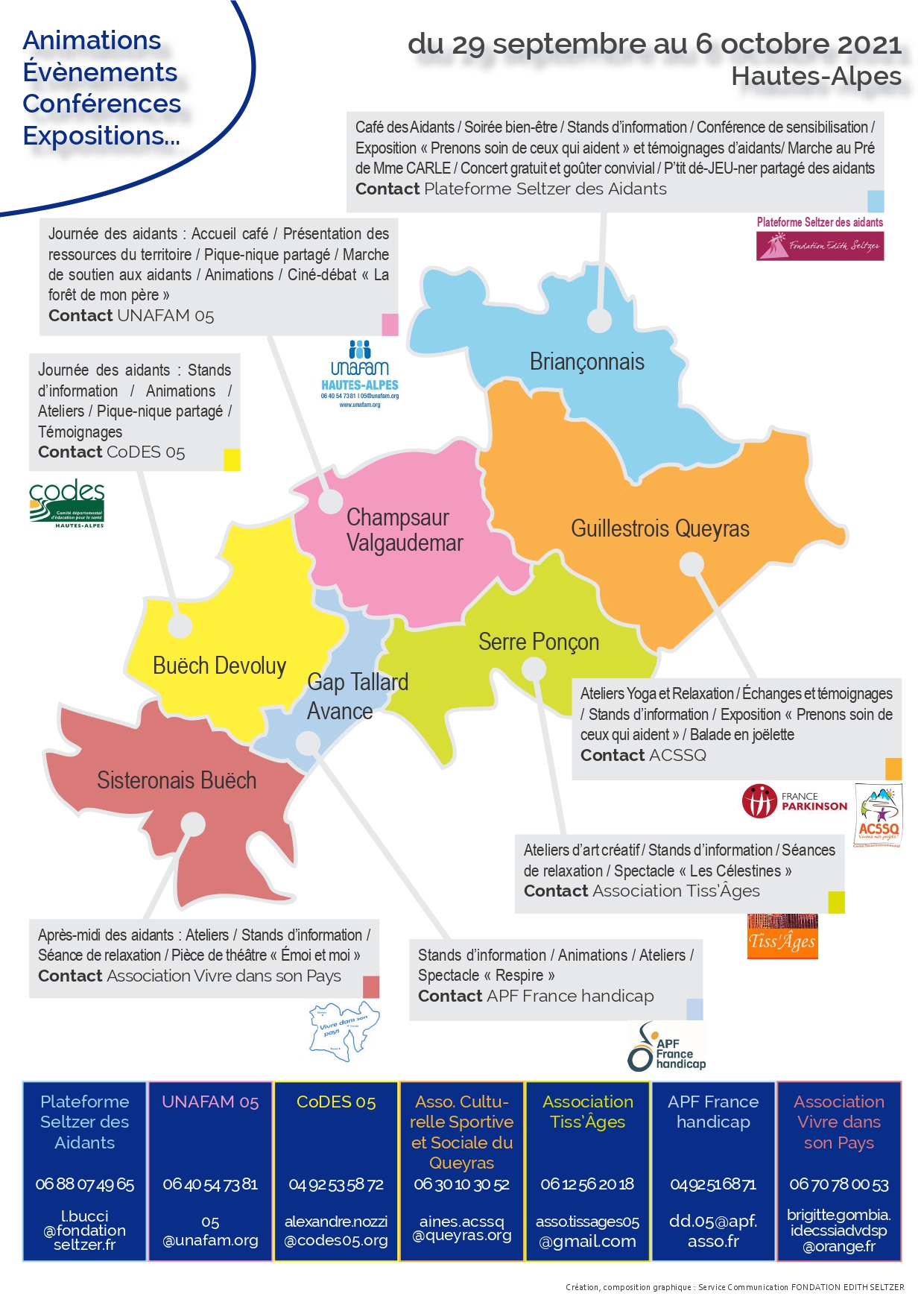 Carte Lauréats Coucours Tremplin Innovation 2019 2022