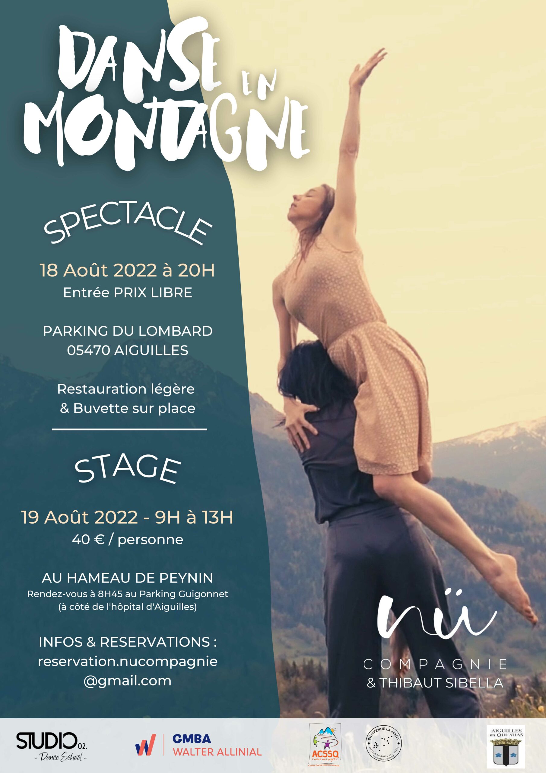 Danse en montagne – Cie Nü