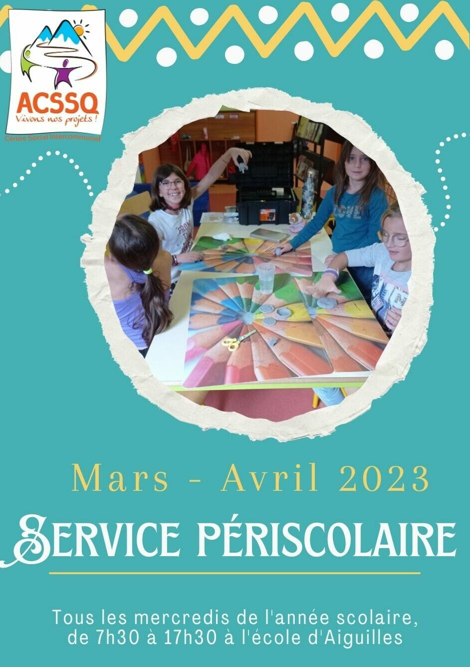 Le périscolaire du mercredi, 2ème période