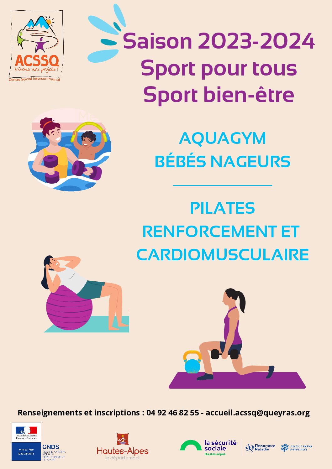 Sport pour tous – Sport bien-être 2023-2024