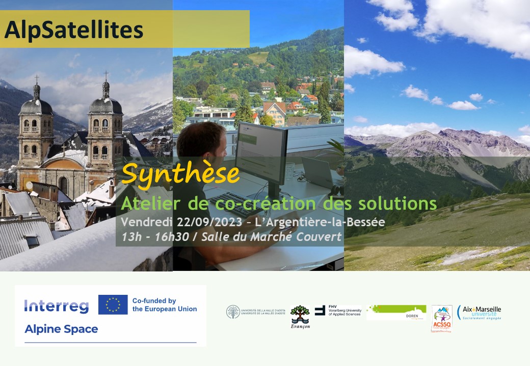 AlpSatellites Synthèse Phase 3