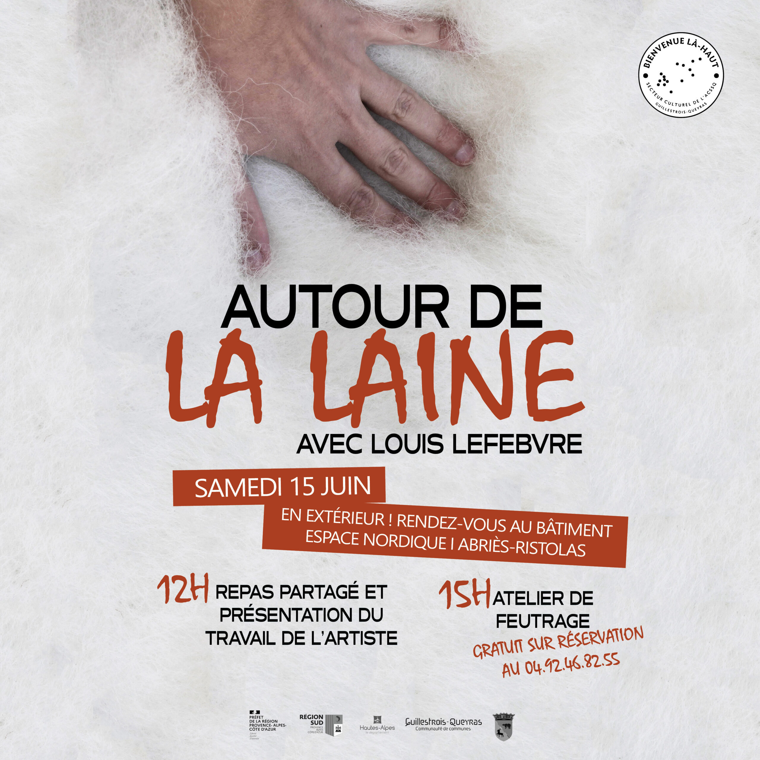 Autour de la laine avec Louis Lefebvre