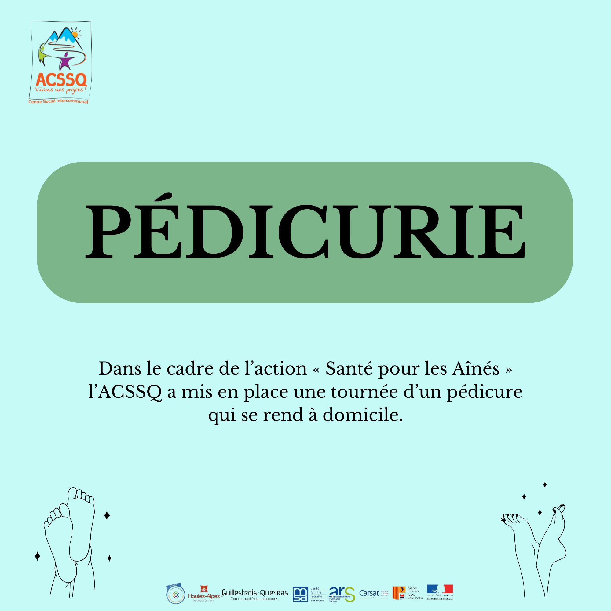 PÉDICURIE MAI 2025