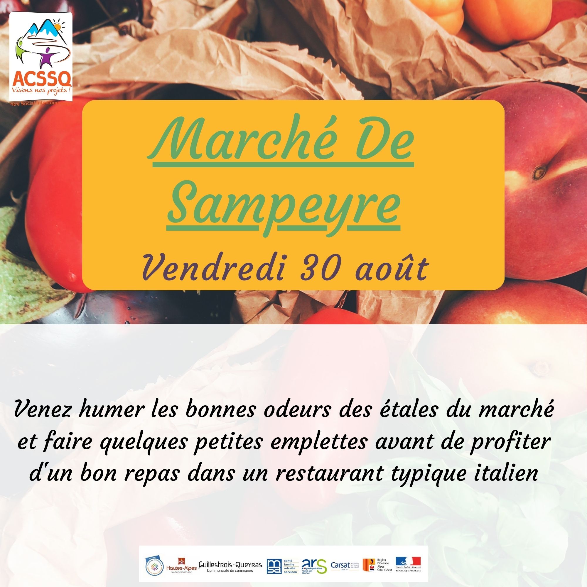 MARCHÉ DE SAMPEYRE