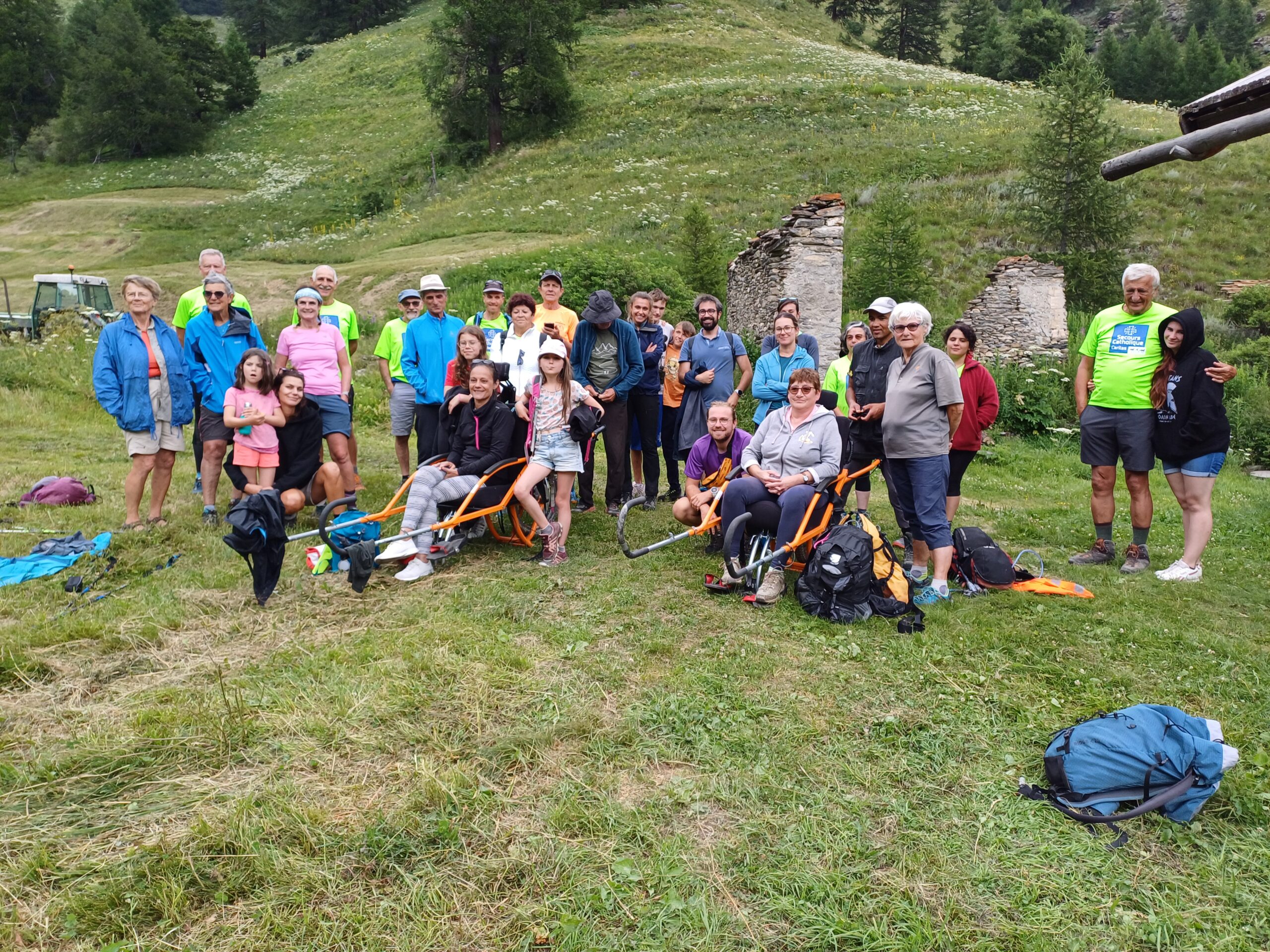 « Montagne pour tous » a permis de prendre de l’altitude à deux personnes à mobilité réduite
