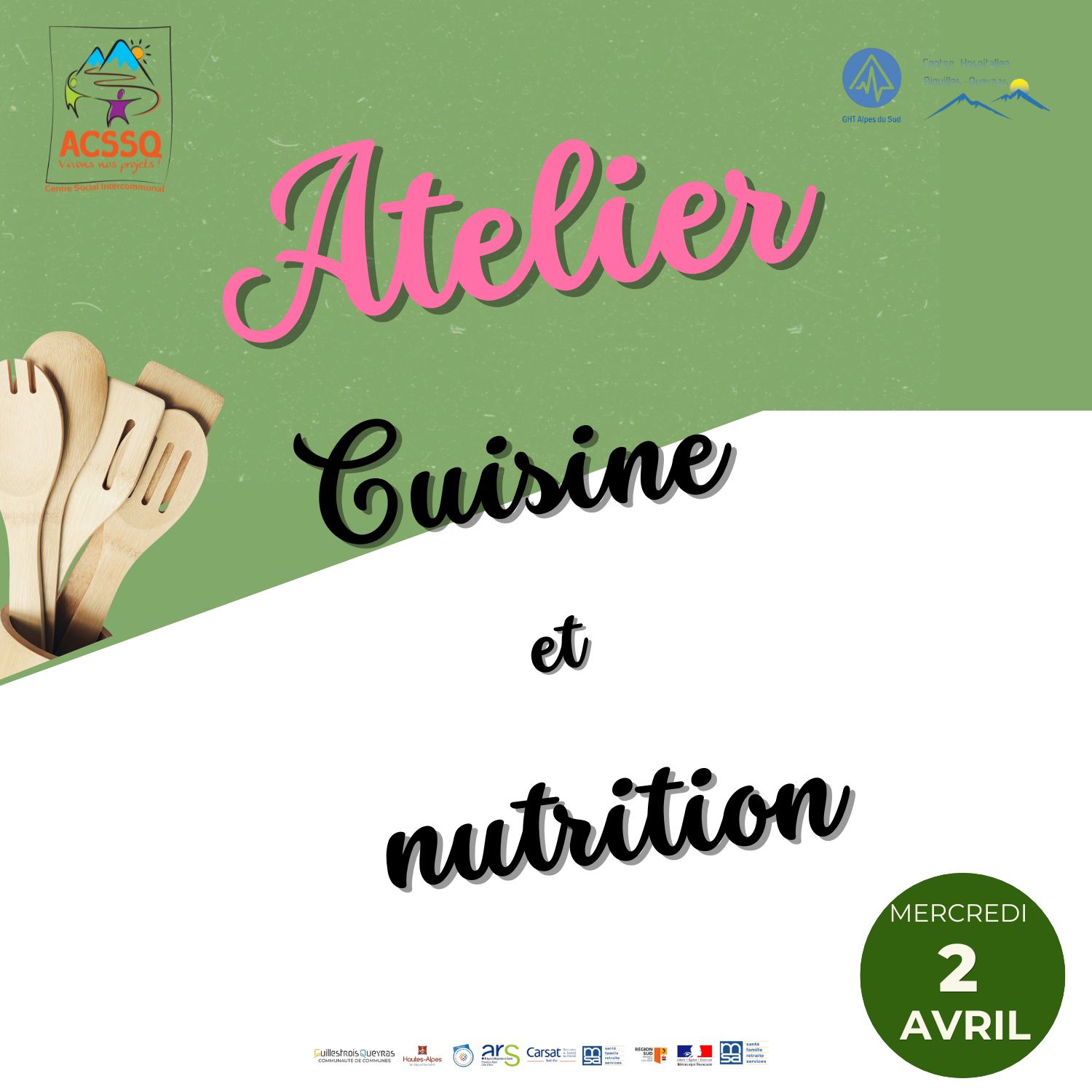 ATELIER CUISINE ET NUTRITION