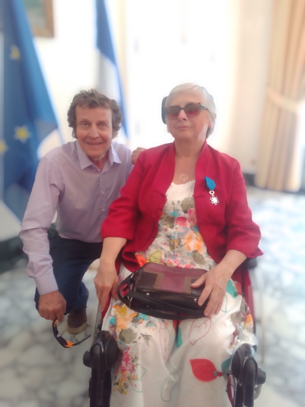 Catherine Duroc médaillée de l’ordre national du mérite