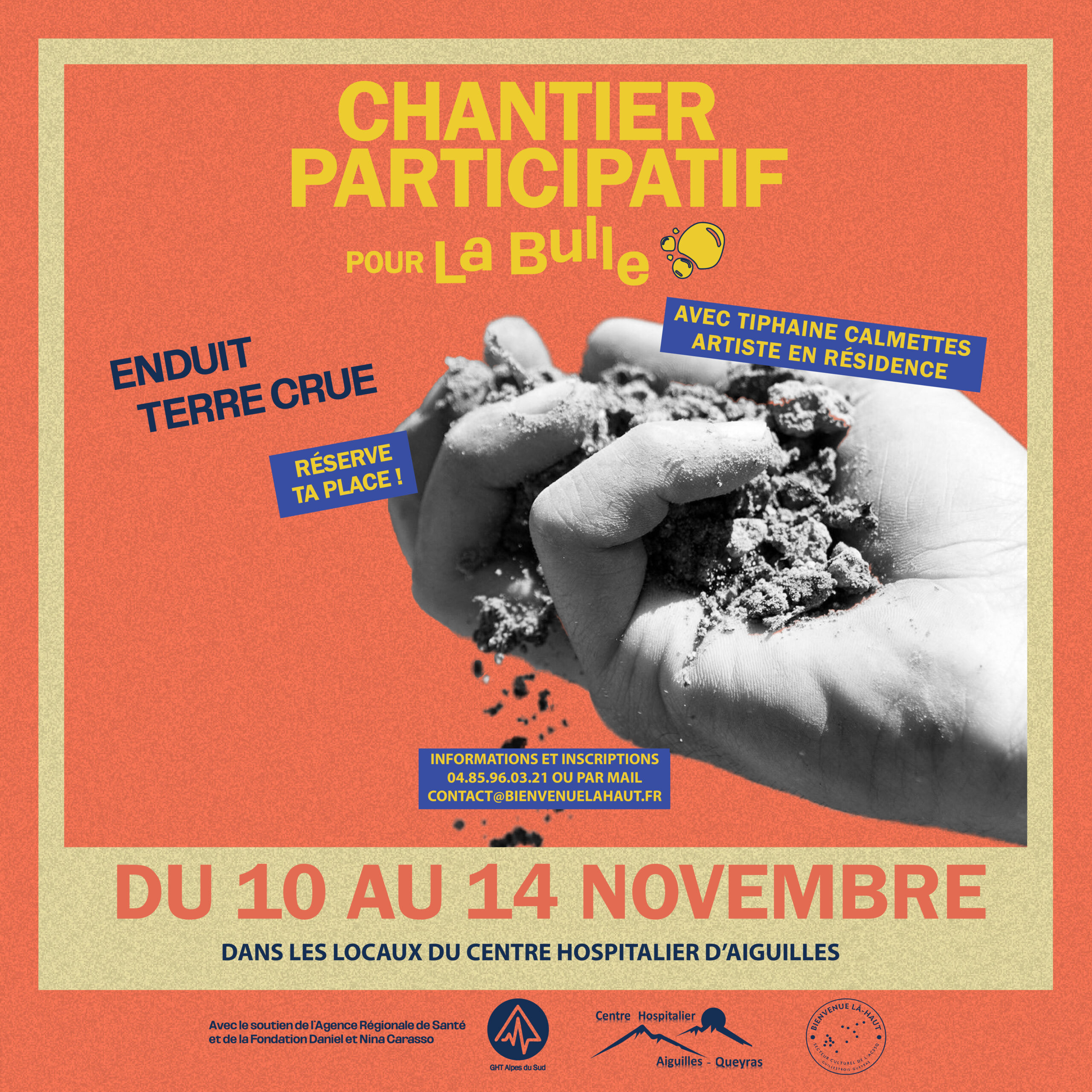 Chantier participatif – Enduit et terre crue
