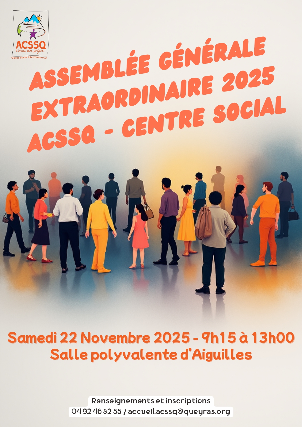 Assemblée générale extraordinaire le 22 novembre 2025