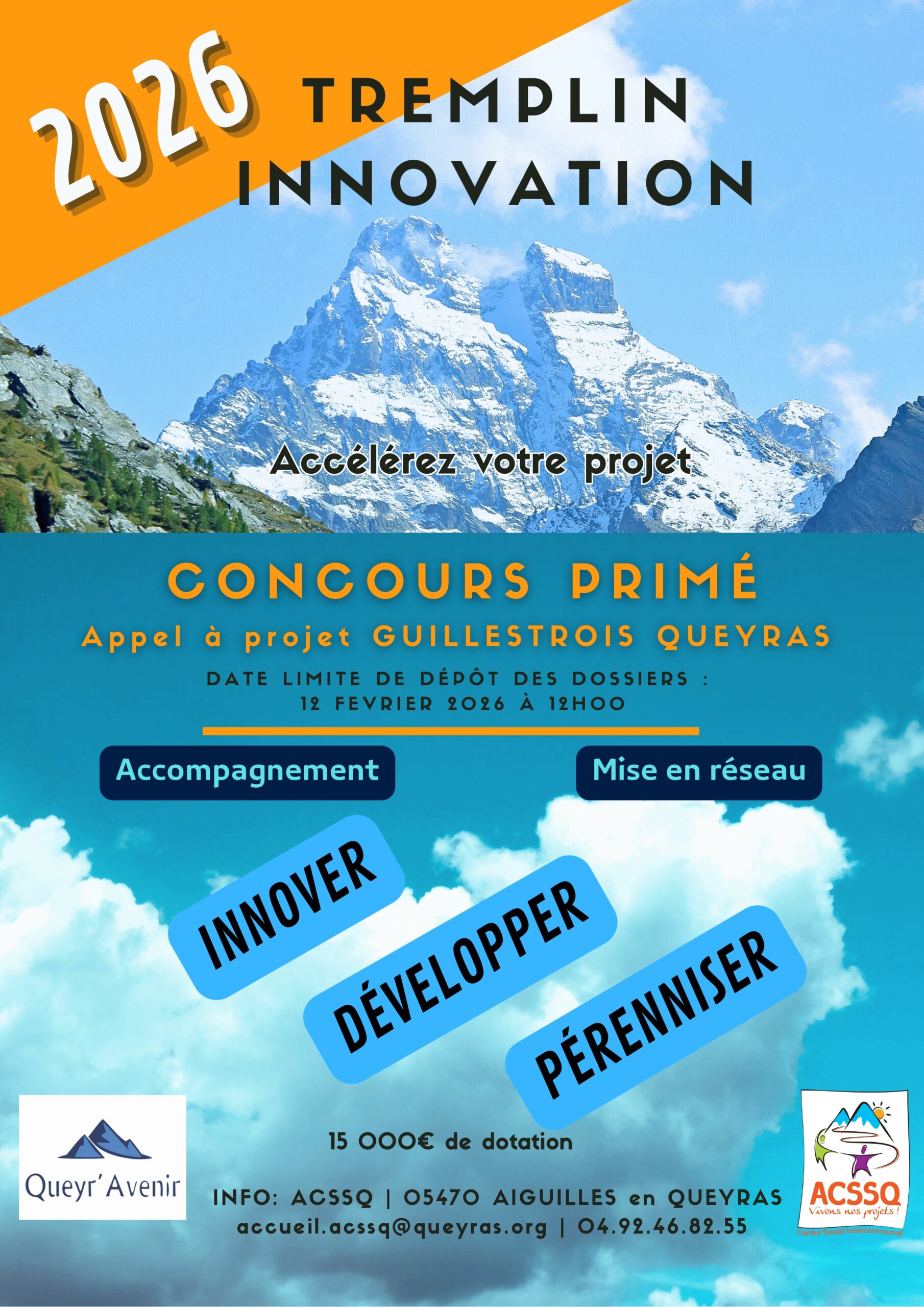 Concours Tremplin innovation 2026