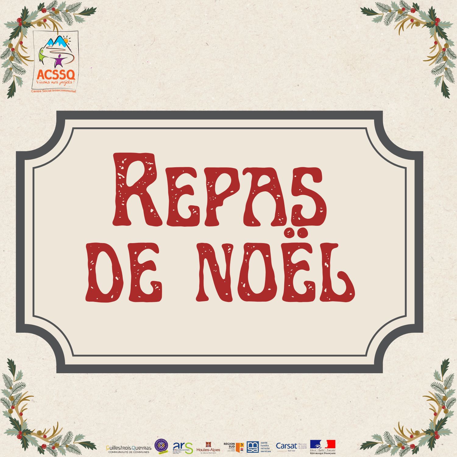REPAS DE NOEL 2025