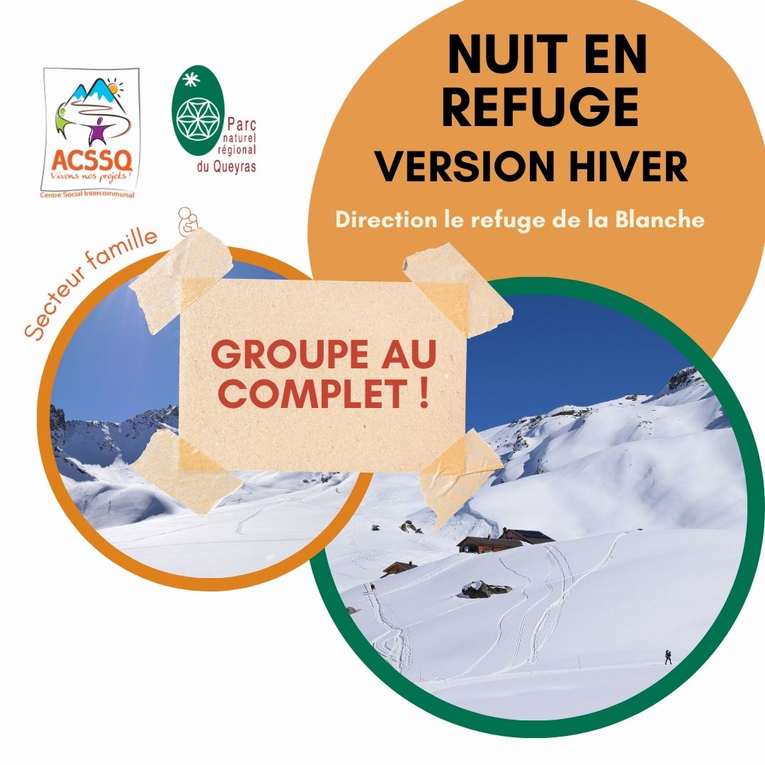 Nuit en refuge – Version hiver