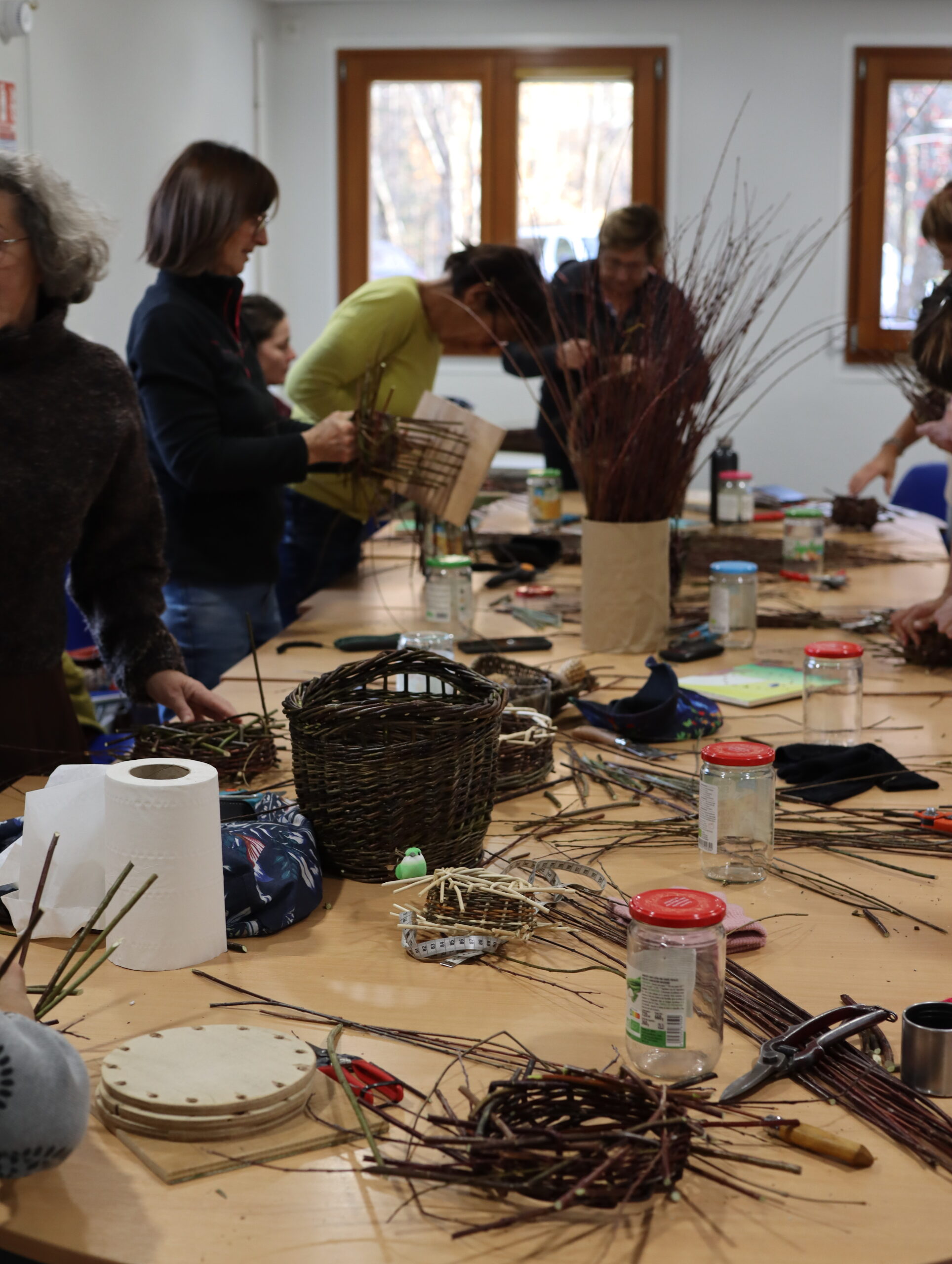 Un cycle d&rsquo;ateliers de vannerie en novembre – décembre